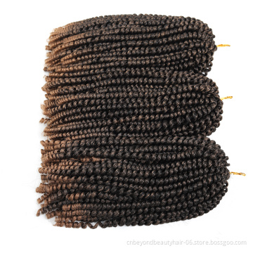 Beyond Beauty Ombre 12 inch Spring Twist Hair Crochet Passion Spring Twist Hair Synthetic